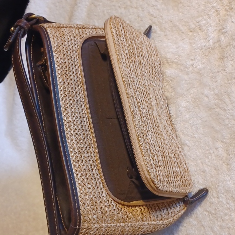 Crazy horse shoulder purse by Liz Claiborne